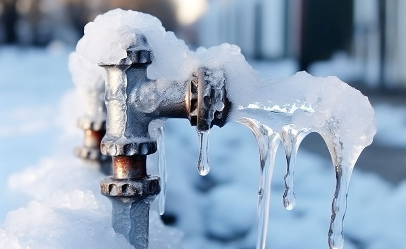 Winter Plumbing Checklist Frozen Faucet