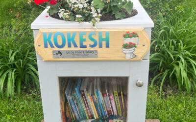 Celebrating Little Library Week by Installing Our Own!